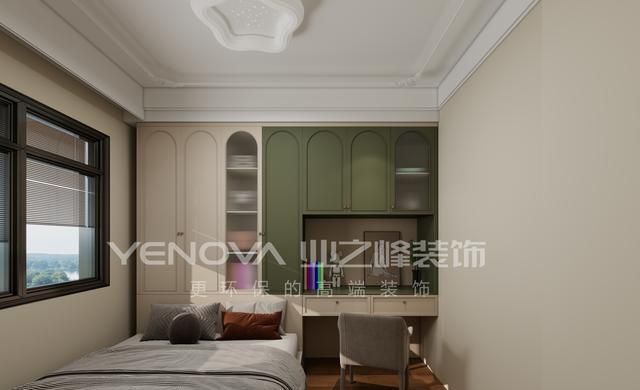 唐山中天·南湖玥132平方米混搭风格装修效果案例业之峰装饰 - 家居知识