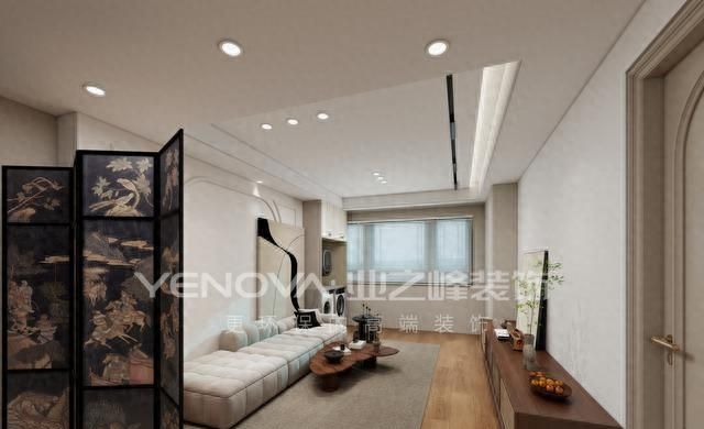 唐山中天·南湖玥132平方米混搭风格装修效果案例业之峰装饰 - 家居知识