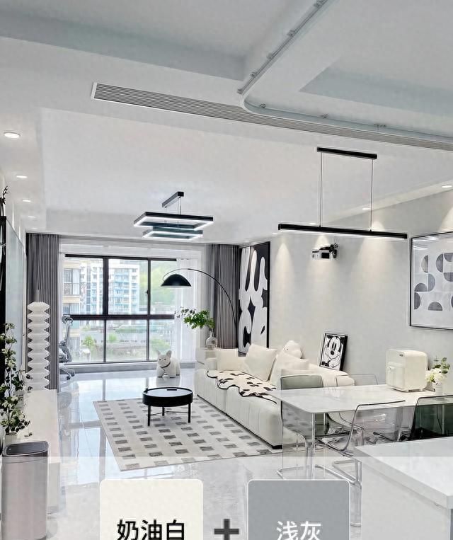 极简风6种神仙配色！小户型秒变大平层，大宅更显高级感