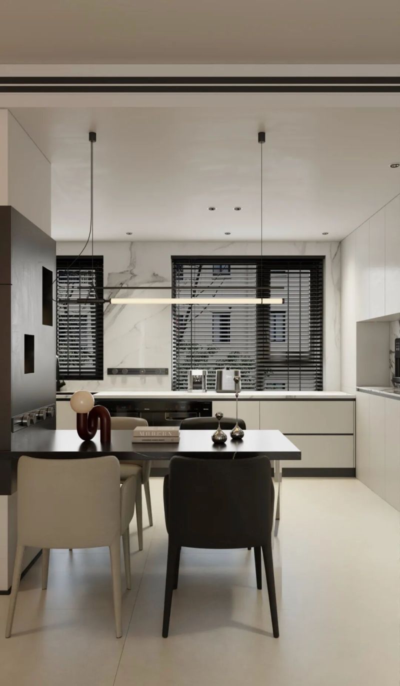 129m²现代极简风设计案例,简约不简单的品质生活 设计案例 | 129m²现代极简风 - 家居知识