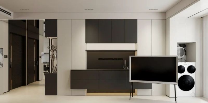 129m²现代极简风设计案例,简约不简单的品质生活 设计案例 | 129m²现代极简风 - 家居知识