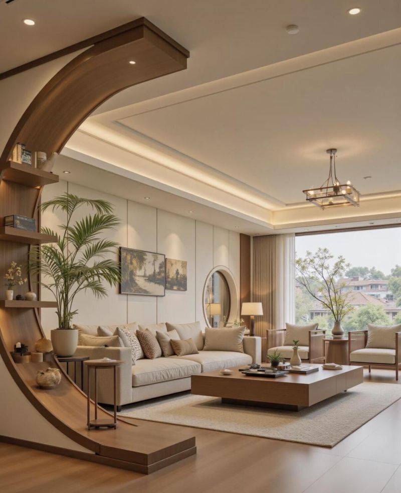 9款新中式客厅也太美，太太好看了，有喜欢的人可以参照装修 - 家居知识