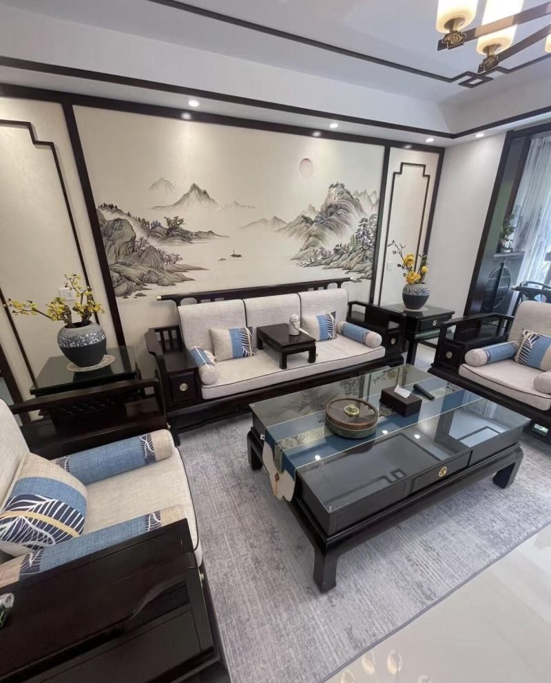 9款新中式客厅也太美，太太好看了，有喜欢的人可以参照装修 - 家居知识