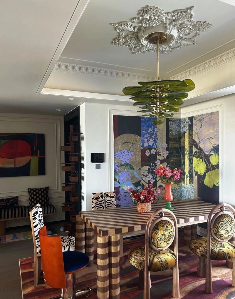 艺术混搭把“奢雅氛围感”焊死了✨像住进当代艺术收藏家的私邸 - 家居知识