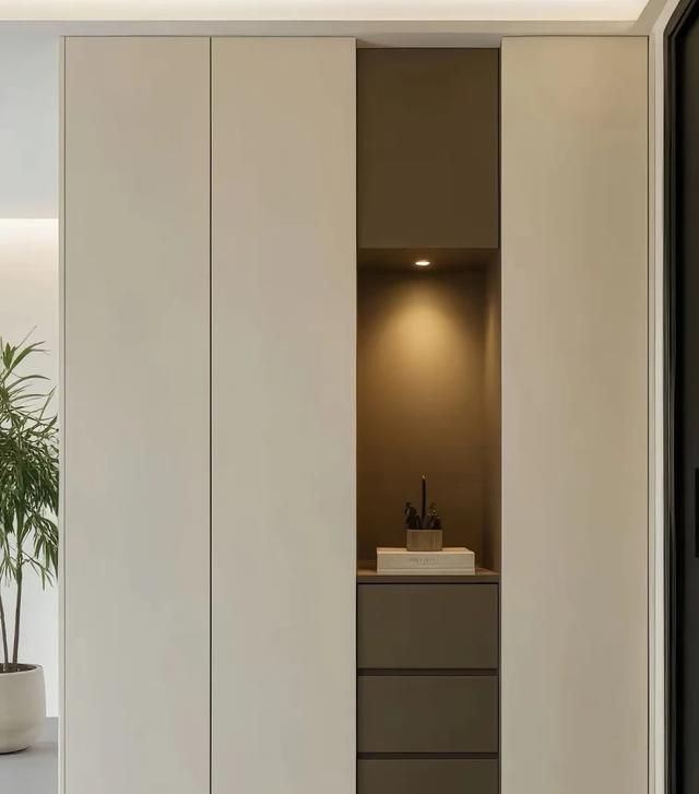 9款极简玄关柜设计,小户型秒变高级感! 玄关柜别乱装!9款极简设计照着装,小户型仪式感拉满 - 家居知识