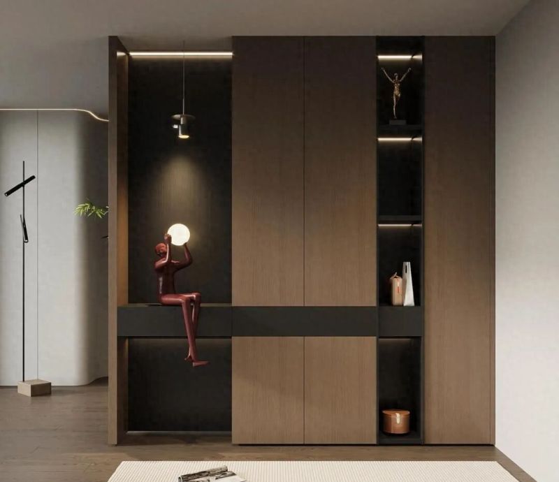 10款玄关柜封神设计！适配所有户型，颜值收纳双在线