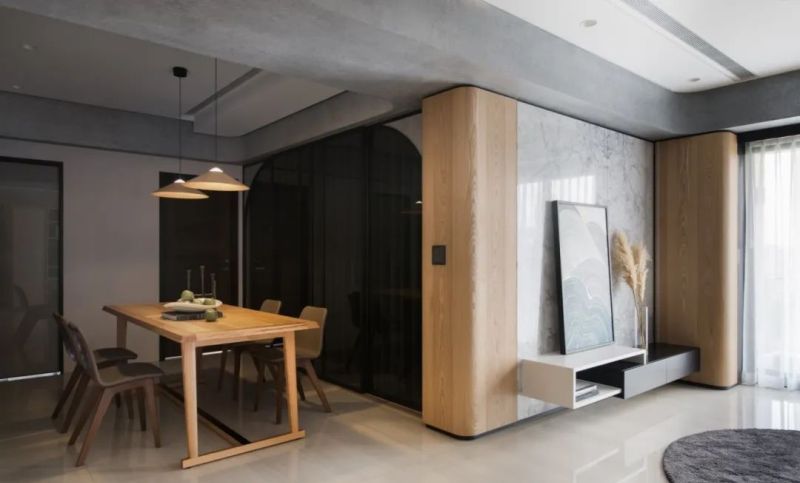 100㎡原木风无主灯设计,现代简约家装尽显清新实用 100㎡现代简约,原木风+无主灯,打造清新自然又实用的空间 - 家居知识