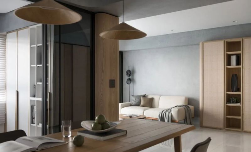 100㎡原木风无主灯设计,现代简约家装尽显清新实用 100㎡现代简约,原木风+无主灯,打造清新自然又实用的空间 - 家居知识