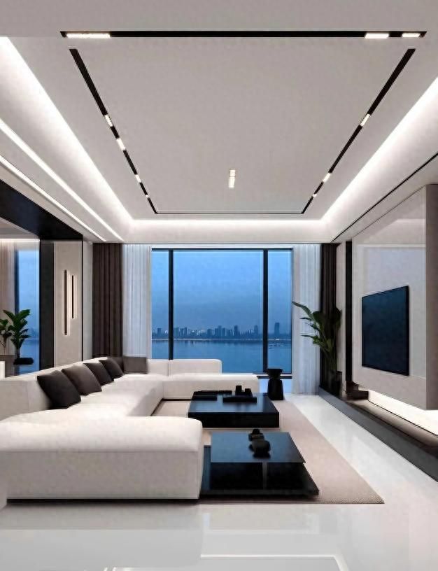 极简风装修，显大又干净的居家美学