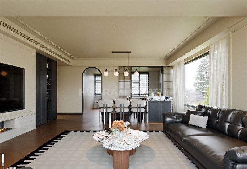 合肥高速尚阖院165㎡古典法式风格装修设计案例赏析