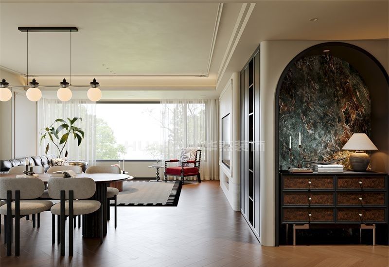 合肥高速尚阖院165㎡古典法式风格装修设计 - 家居知识