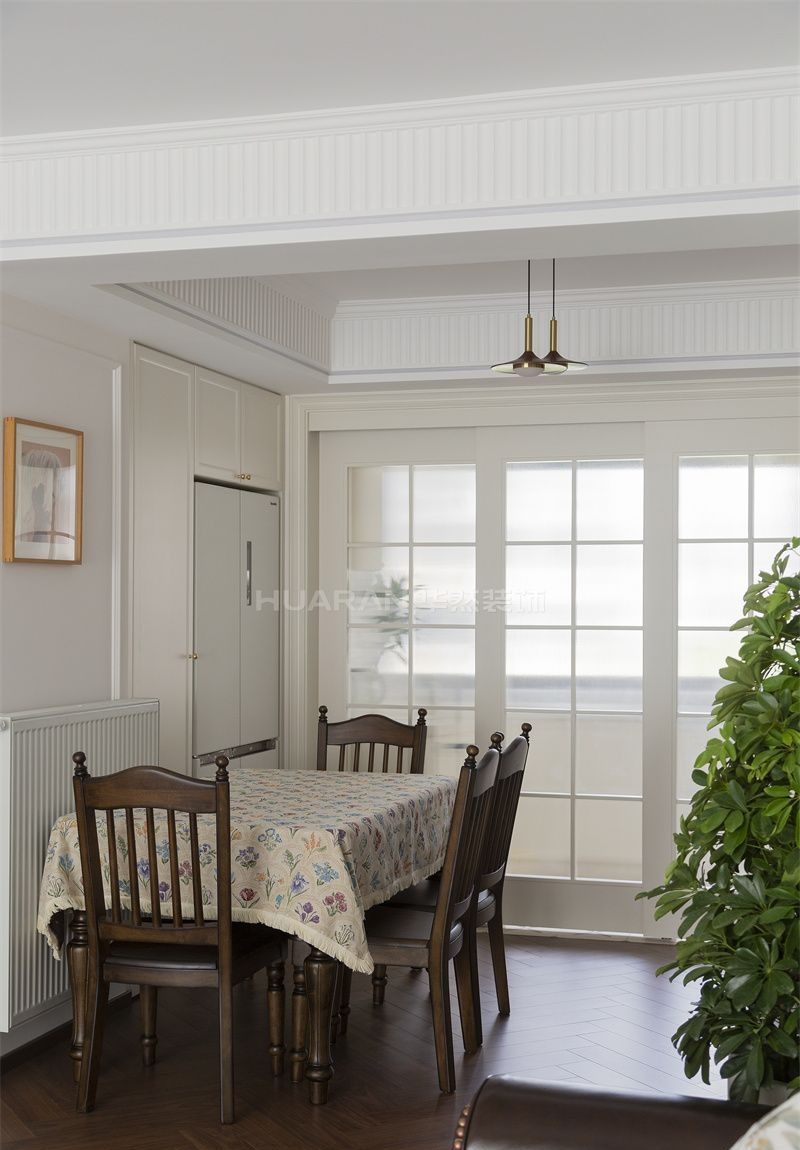 【实景】合肥国贸景成130㎡美式复古风装修设计 - 家居知识