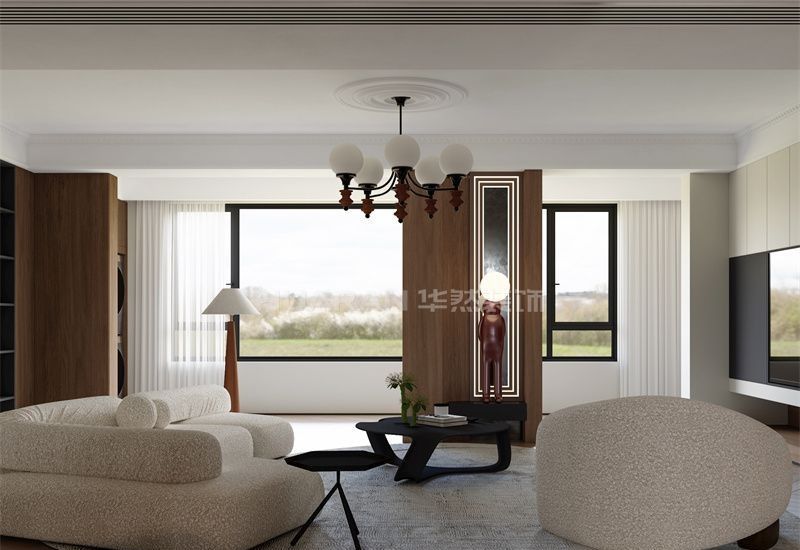 合肥绿地御徽189㎡中古风装修设计 - 家居知识