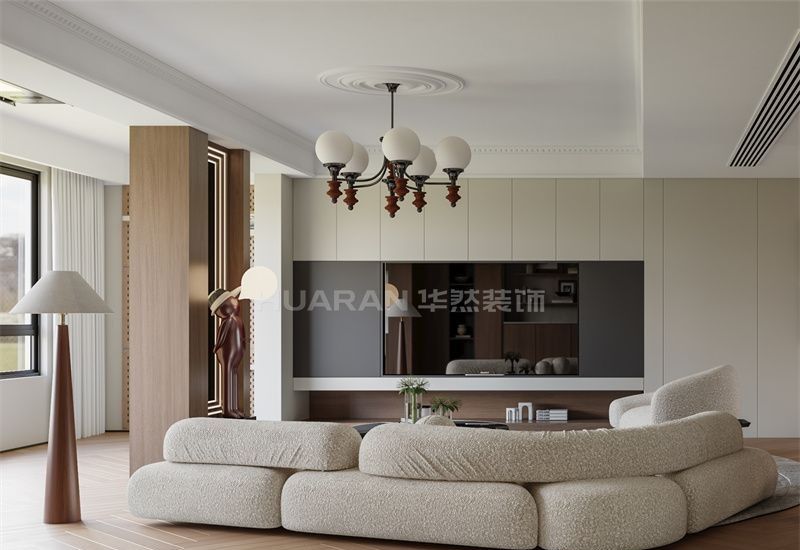 合肥绿地御徽189㎡中古风装修设计 - 家居知识