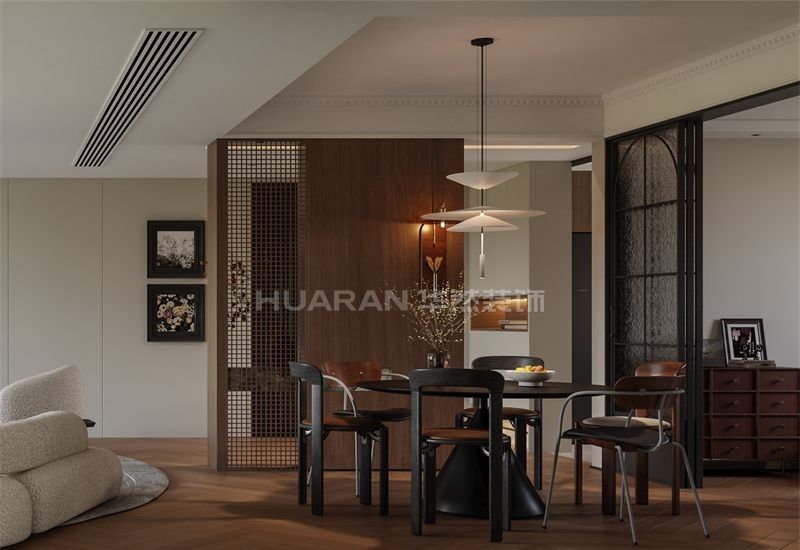 合肥绿地御徽189㎡中古风装修设计 - 家居知识