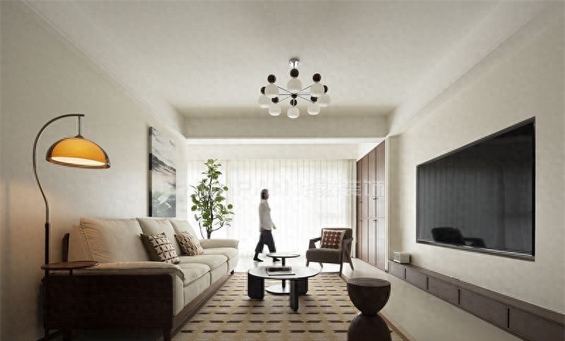 合肥置地中心133㎡中古风装修实景，复古与现代的完美融合