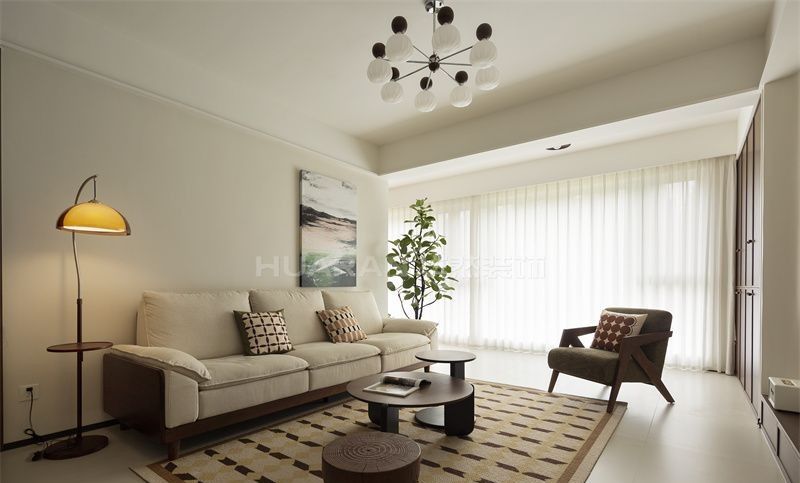 【实景】合肥置地中心133㎡中古风装修落地实景 - 家居知识