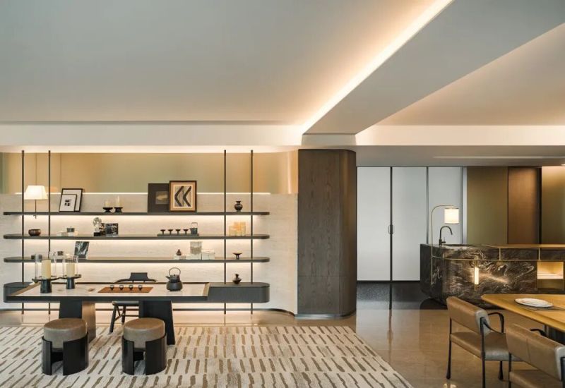 唐忠汉｜500㎡新中式+原木风，好会玩！ - 家居知识