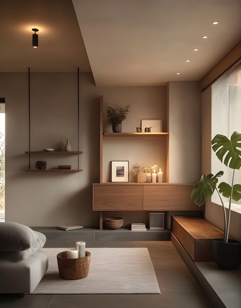 侘寂风真的很显贵！穷相感？这个家不存在！ - 家居知识