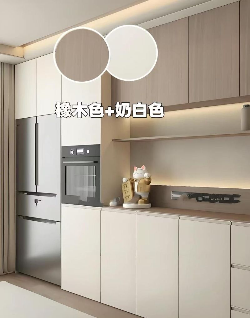 2026全屋定制餐边柜配色指南,9组流行组合大公开 2026:宝子们的全屋定制餐边柜配色大揭秘! 这9组配色组合! - 家居知识