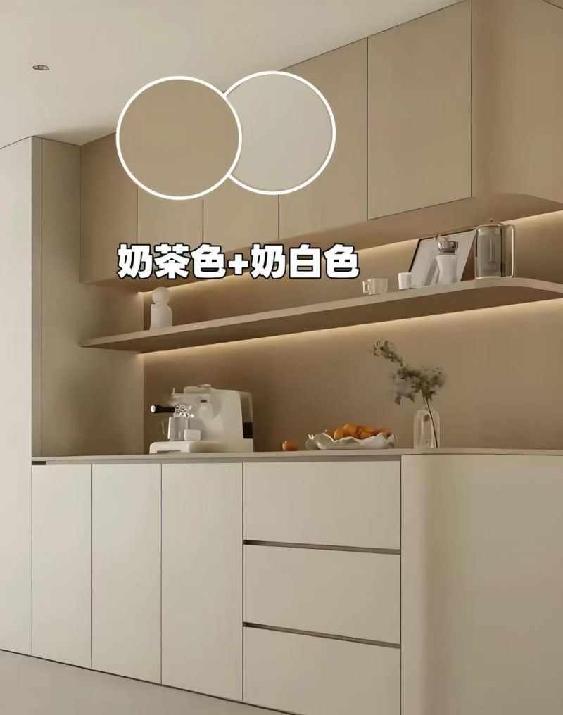 2026全屋定制餐边柜配色指南,9组流行组合大公开 2026:宝子们的全屋定制餐边柜配色大揭秘! 这9组配色组合! - 家居知识
