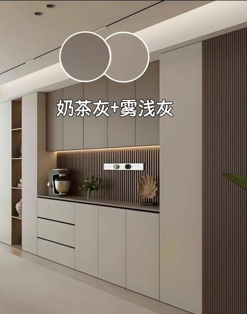 2026全屋定制餐边柜配色指南,9组流行组合大公开 2026:宝子们的全屋定制餐边柜配色大揭秘! 这9组配色组合! - 家居知识