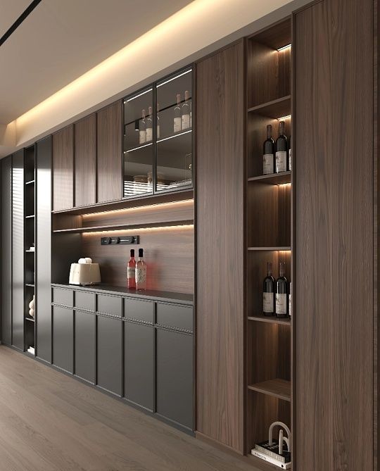 邻居同款餐边柜改造后成家中最实用角落,全家点赞! 我照着邻居家做了个餐边柜,竟成了最实用的地儿,家里人都夸! - 家居知识