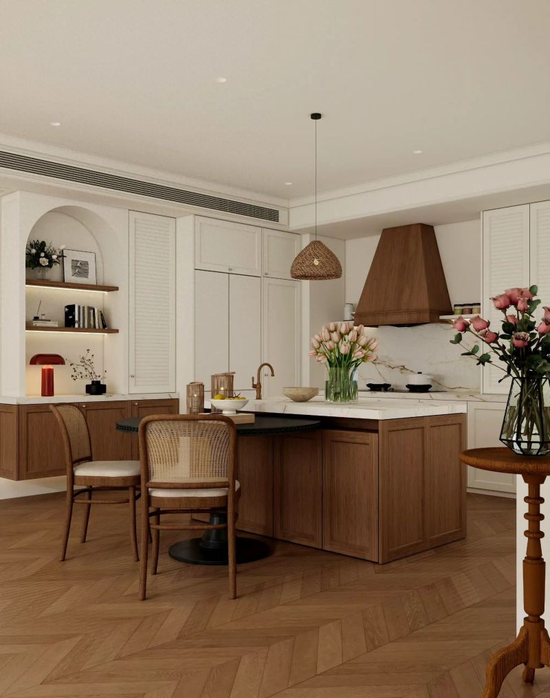 奶油复古风的家，温馨与怀旧的完美融合