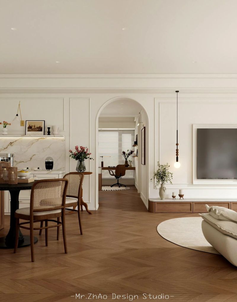 奶油复古风的家,温馨与怀旧的完美融合 分享/奶油复古风的家 - 家居知识