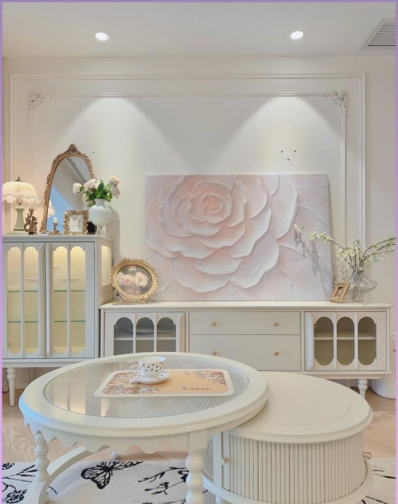 江浙小夫妻，把90㎡做成“法式奶油洋娃娃屋”，美得离谱 - 家居知识