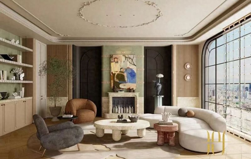 法式复古空间，优雅里长个性