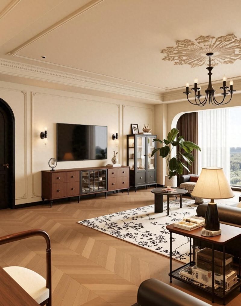 法式中古风邂逅大横厅，高级感拉满的绝美CP