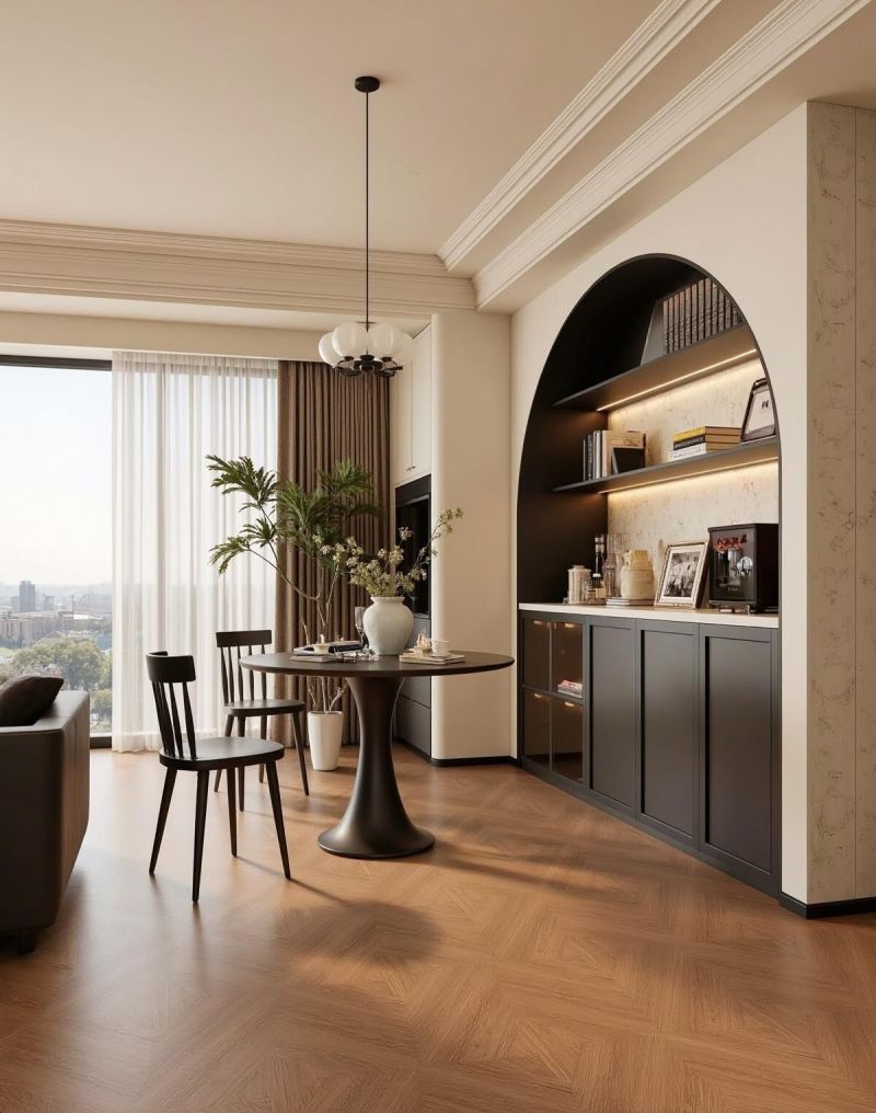 法式中古+大横厅=王炸CP，高级感buff叠满 - 家居知识