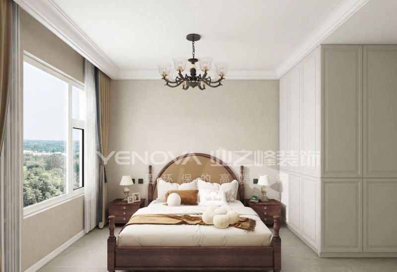 唐山熙湖九里155平方米美式风格装修效果案例|业之峰装饰 - 家居知识