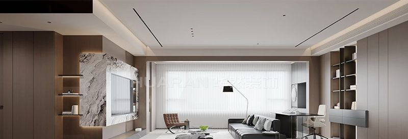 合肥保利臻悦143㎡意式风格装修设计 - 家居知识