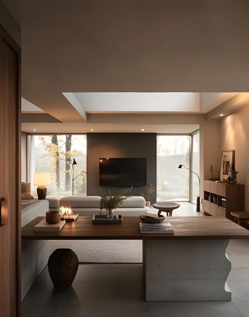 180㎡侘寂风,不炫耀的高级感,自然流露的优雅魅力 不用炫耀!180㎡侘寂风的高级魅力人尽皆知! - 家居知识