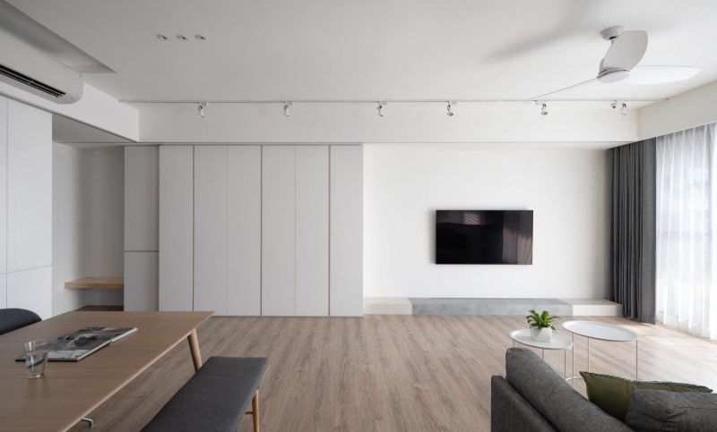 房子装修，北欧风极简设计，白色和原木色搭配，一眼就喜欢上 - 家居知识