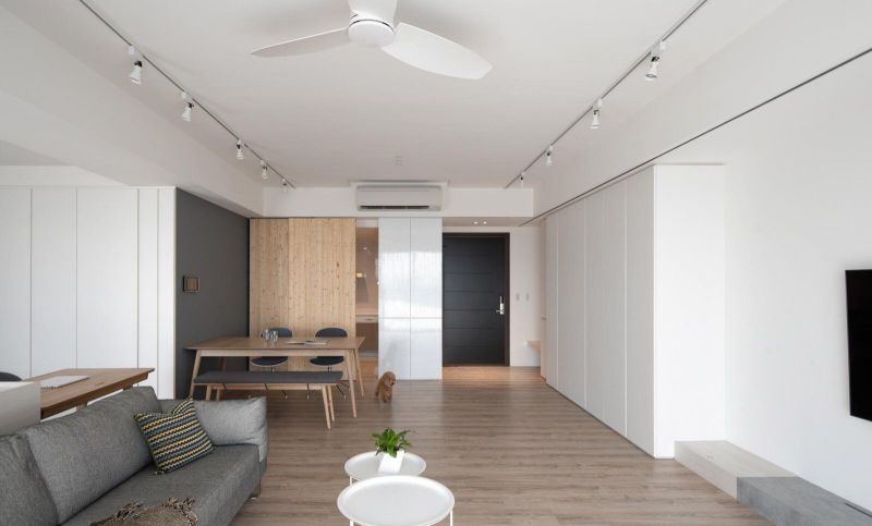 房子装修，北欧风极简设计，白色和原木色搭配，一眼就喜欢上 - 家居知识