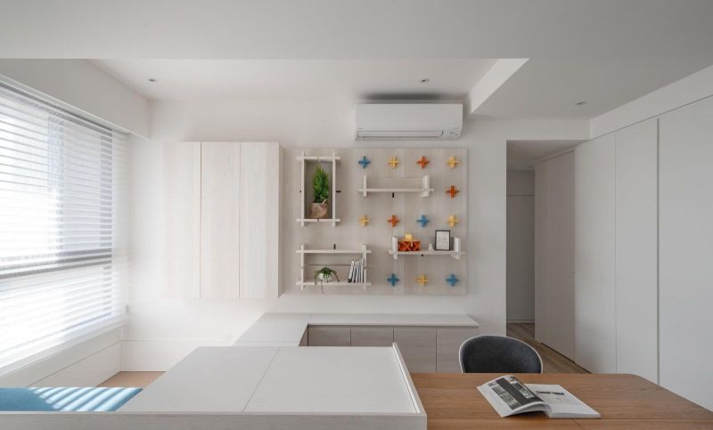 房子装修，北欧风极简设计，白色和原木色搭配，一眼就喜欢上 - 家居知识