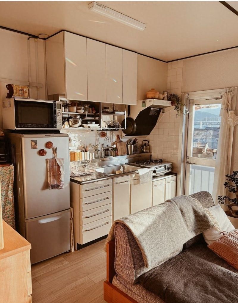 日式小家的厨房设计，美到让人心动！