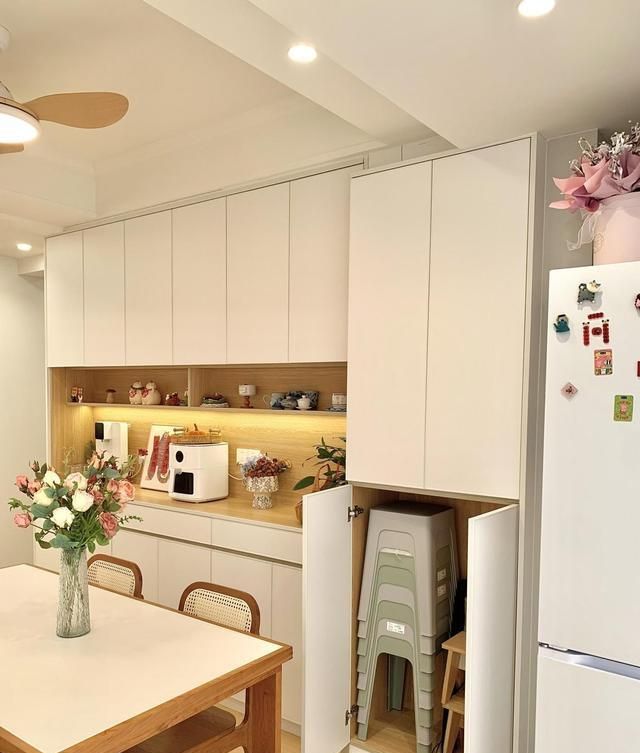 神仙木工打造的绝美餐边柜,快来抄作业! 神仙木工打的餐边柜,真的好绝啊,快来抄作业! - 家居知识