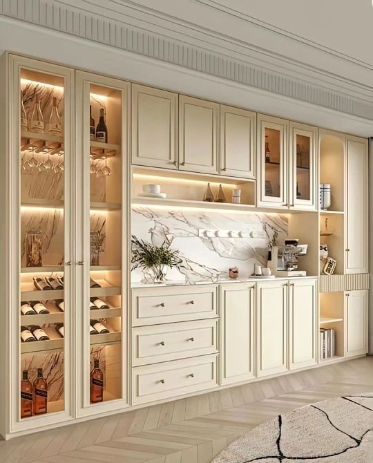 真正好用的餐边柜，都藏着这几个设计，尤其第3个，90%的人用得上 - 家居知识