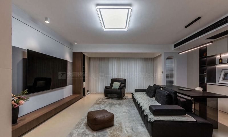 株洲装修设计：130㎡现代风格装修实景，家庭互动与便捷共存 - 家居知识