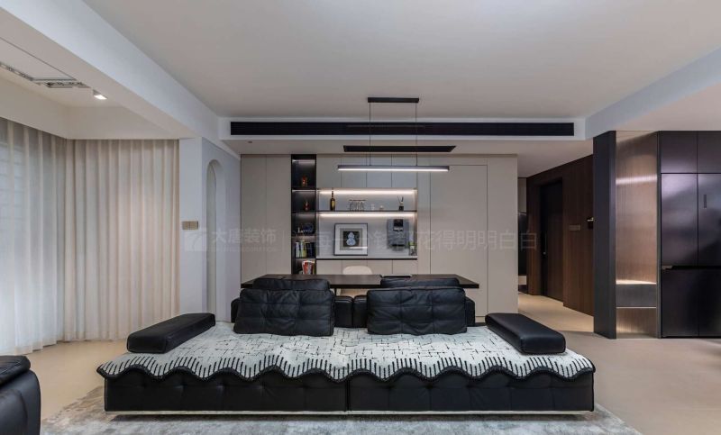 株洲装修设计：130㎡现代风格装修实景，家庭互动与便捷共存 - 家居知识