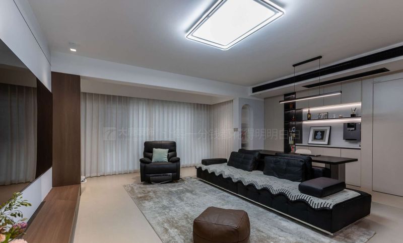 株洲装修设计：130㎡现代风格装修实景，家庭互动与便捷共存 - 家居知识