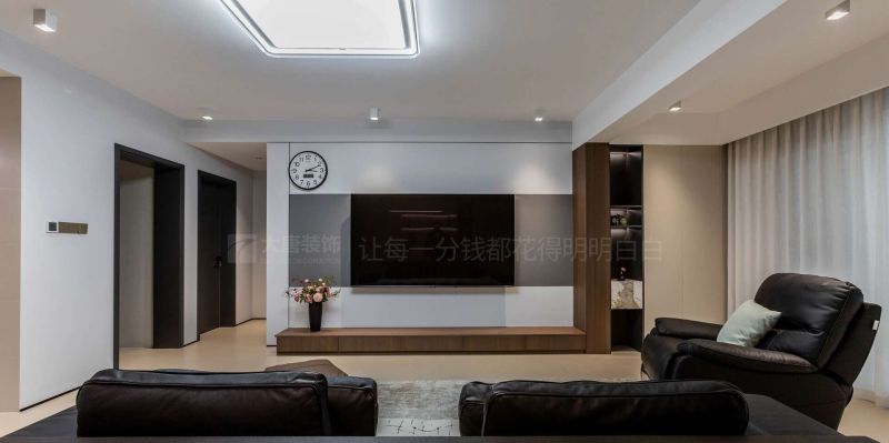 株洲装修设计：130㎡现代风格装修实景，家庭互动与便捷共存 - 家居知识