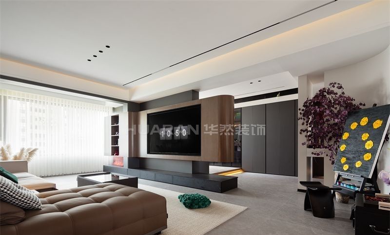 130㎡现代风格空间改造 | 合肥高铁都市花园实景解析