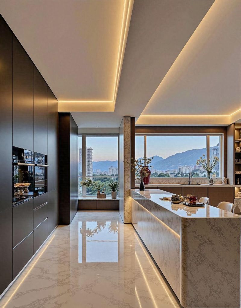 现代轻奢风装修惊艳丈母娘，这设计绝了！