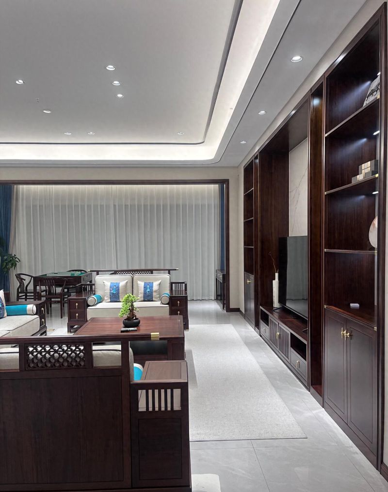 退休老局长152㎡新中式之家，典雅大气装出别样韵味