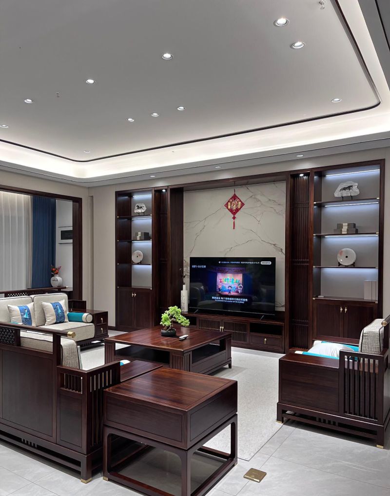 我装了一个退休老“局长”的家😂套内152²，新中式装修风格 - 家居知识